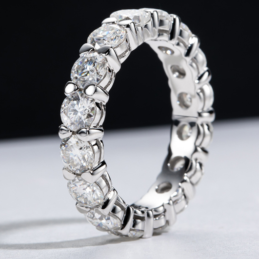 Eternity Moissanite Ring